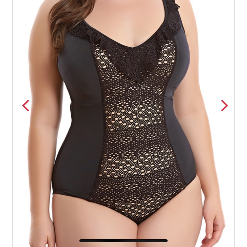 Elomi Plus Size Indie Swimsuit - One Piece Size 20